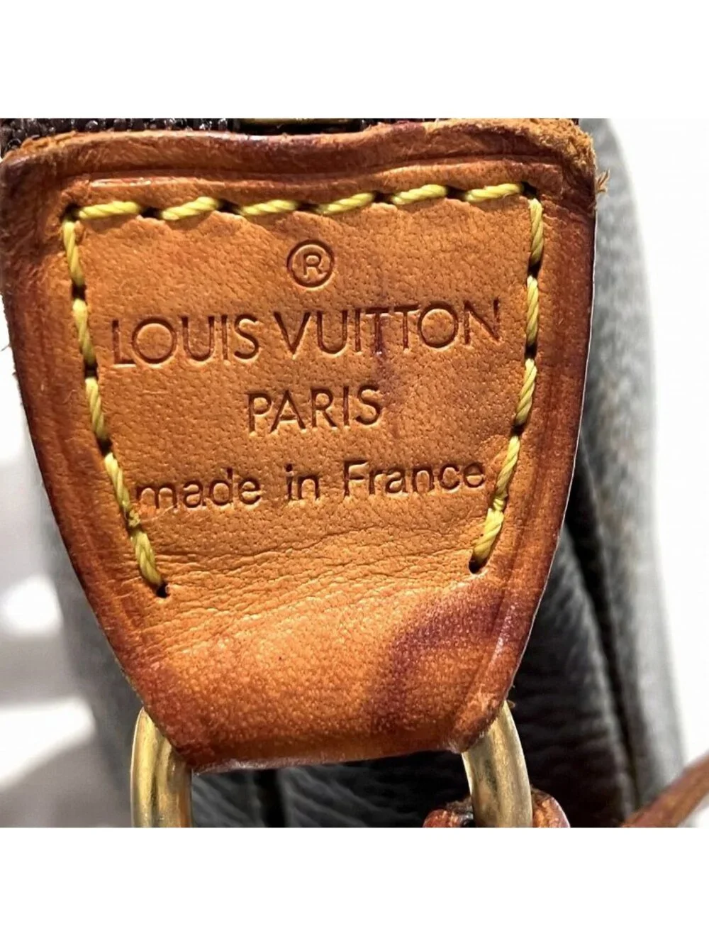 Louis Vuitton Pochette Monogram Pouch Canvas